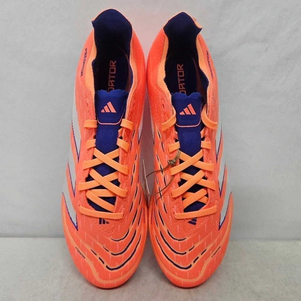 Adidas Predator‎ League FG/MG Soccer Cleats JI1115 Orange Blue Men's Size 11.5